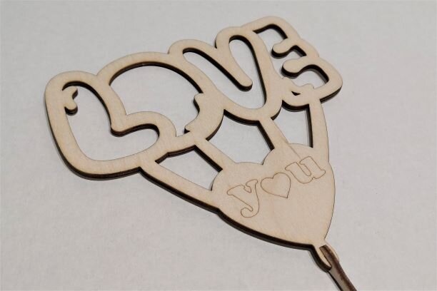 Вставка LOVE you  15*25см, шт., 1/10
