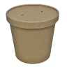 Коробка Round Bowl 700 Kraft Lid, 11,5*11,5*11,2см, 1/35