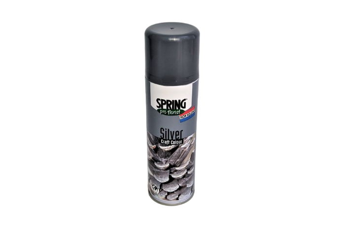 Краска 300мл Spring Pro, серебро