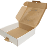 Коробка 25,5*25,5*7,5см Do Box, с ручками, белая, 1/50