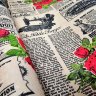 Бумага крафт Кутюрье 70см*10у, чёрный/красный/зелёный