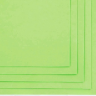 Фоамиран 50*50см, 1мм, салатовый 015, 1/10
