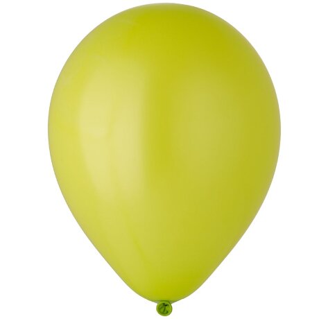Шар воздушный И 5"/11 Пастель Light Green, 100шт Gemar