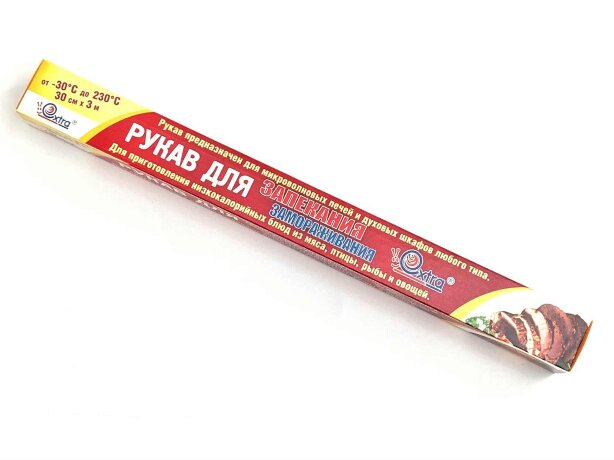 Рукав для запекания EXTRA ПЭТ 30см*3м, 1/6
