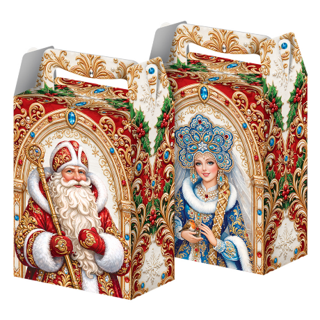 Коробка Убранство 3D-конгрев, 14*8*19,5см,800гр,1/10