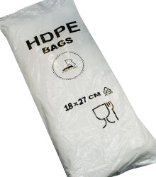 Пакет ПНД10+8*27см, EXTRA, 8мкм, 1 000 шт., (чёрно-белая упаковка), 1/6