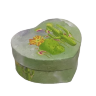 Коробка сердце Фламинго, 11*9,5*5см, микс, 1/10