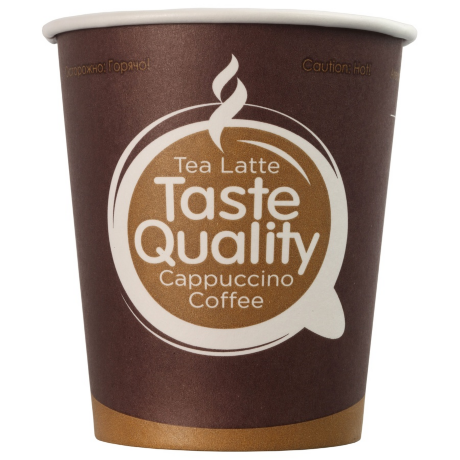 Стакан Taste Quality однослойный Ф 250/280мл,1/50, 1/100