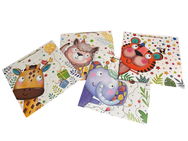 Сумка 38*38*20см Весёлый зоопарк, микс, шт., 1/12