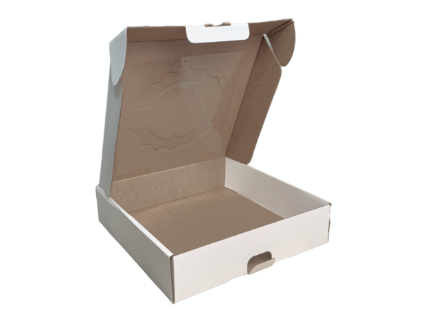 Коробка 30,5*30,5*7,5см Do Box, с ручками, белая, 1/50