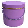 Набор Золотой ободок К205, 18*18*17см, сирень, 3 шт.