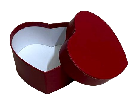 Коробка Сердце 11*9,5*5см, красный, 1/12