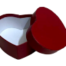 Коробка Сердце 11*9,5*5см, красный, 1/12