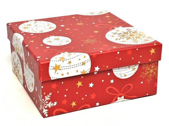 Коробка 11*11*4,9см Шарики
