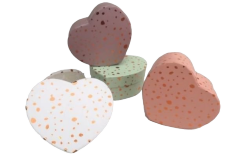 Коробка Сердце Капли 11*9,5*5см, микс, 1/10