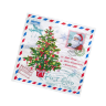 Салфетки 33*33см, 20 шт., 3 слоя, Home Collection Classic, Письмо Деду Морозу , 1/6