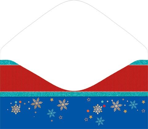 4-15 Конверт для денег Новогодний, микс, 10шт.
