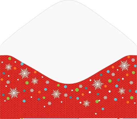 4-15 Конверт для денег Новогодний, микс, 10шт.