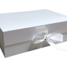 Коробка 28,2*20*9,2см складная на магнитах , белый