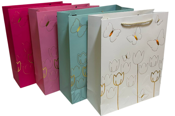Сумка 26*32*12см Тюльпаны L966, микс, 1/12