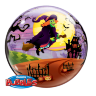 Шар BUBBLE 22" Зелье летающей ведьмы