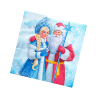 Салфетки 33*33см, 20 шт., 3 слоя, Home Collection Classic, Дед Мороз и Снегурочка, 1/6
