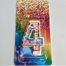 Свеча цифра №4 С днём рождения, 6см, 1/6