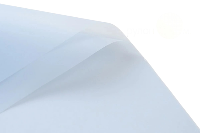 Плёнка Дымка 57см х 30м, 50мкм, небесный