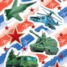 0-11 Наклейки Армия России, микс, шт., 1/10