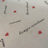 Пленка матовая 60см Бриллиант, красный/черный, 200г