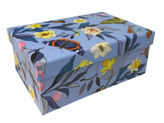 Коробка Цветы и бабочки 30*22,8*13,3см