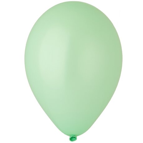 Шар воздушный И 10"/77 Пастель Mint Green, 100шт Gemar