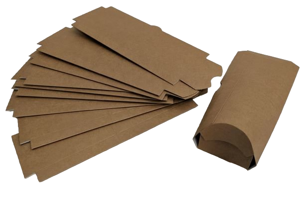Упаковка для роллов PILLOW 20*7*5,5 крафт, 10шт 
