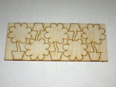 Заготовка из фанеры Цветочек 2, 10см, 5 шт.