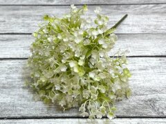Букет незабудок Н=32см 5 веток, белый