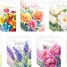3-69 Набор мини-открыток Ярких эмоций, микс, 27 шт.