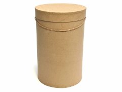 Коробка цилиндр 18*26,5см крафт