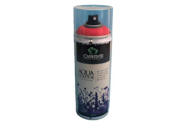 Спрей-краска Oasis Aqua Color на водной основе, 400 мл, светло-красный, арт. 30-06004															