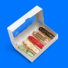 Коробка 25*15*5см ECLAIR 5 белый,1/25