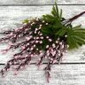 Ветка с цветными почками 0,5*32см, розовый