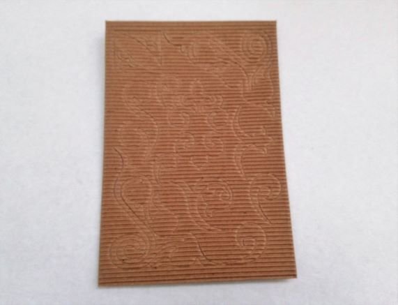 Чипборд из гофрокартона Резные украшения, 11*16см