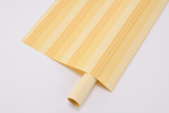 Плёнка матовая «Полосы» 58см х 58см х 20шт ,жёлтый