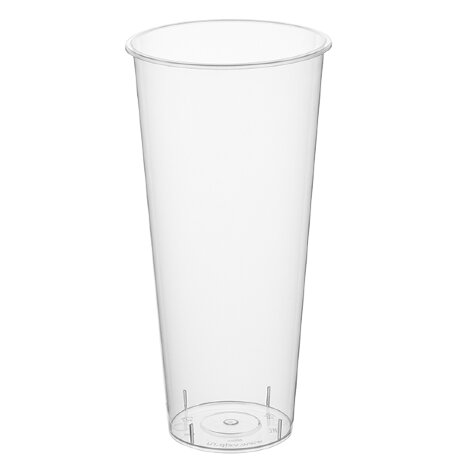 Стакан 650мл Bubble Cup, ГЛЯНЦЕВЫЙ. прозрачный, 1/10, 1/50