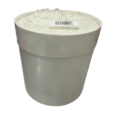 Коробка цилиндр д14см, белый, 1/10
