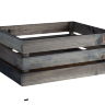 Ящик реечный 27x35x14см, серый, 1/6