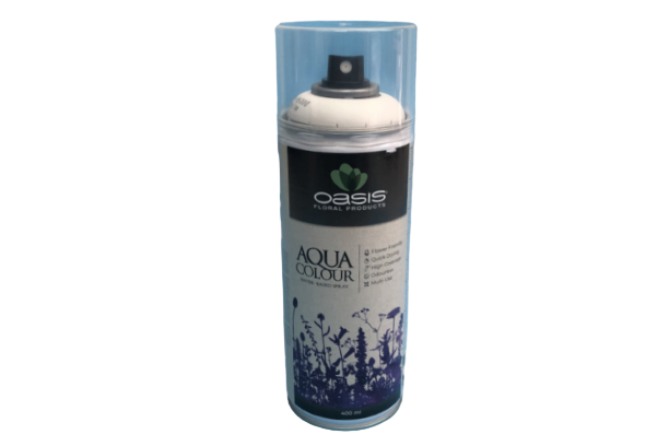 Спрей-краска Oasis Aqua Color на водной основе, 400 мл, белый, арт. 30-06000																								