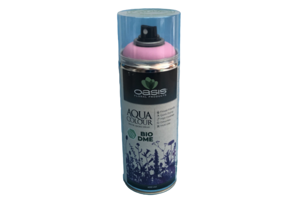 Спрей-краска Oasis Aqua Color на водной основе, 400 мл, розовый, арт. 30-06009																						