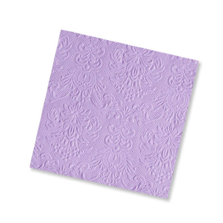Салфетки Барокко, лиловый, 3 слоя, 33*33см, 16шт.