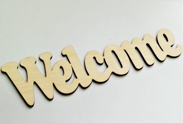 Заготовка Welcome, 24см