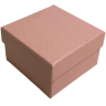 Коробка 9*9*5,5 Ромбики, розовый,1/12